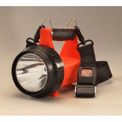 Streamlight Fire Vulcan LED Standard System IEC Type A (120V) AC/ 12V DC -Orange 44450 - Tactical & Duty Gear